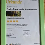An Der Brunnenaue 4 Sterne, E-ladestation Am Haus, Wlan, Netflix, Garten Загард
