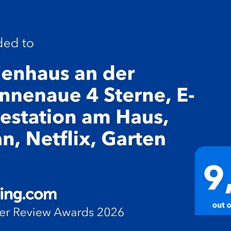 An Der Brunnenaue 4 Sterne, E-ladestation Am Haus, Wlan, Netflix, Garten Дом отдыха *