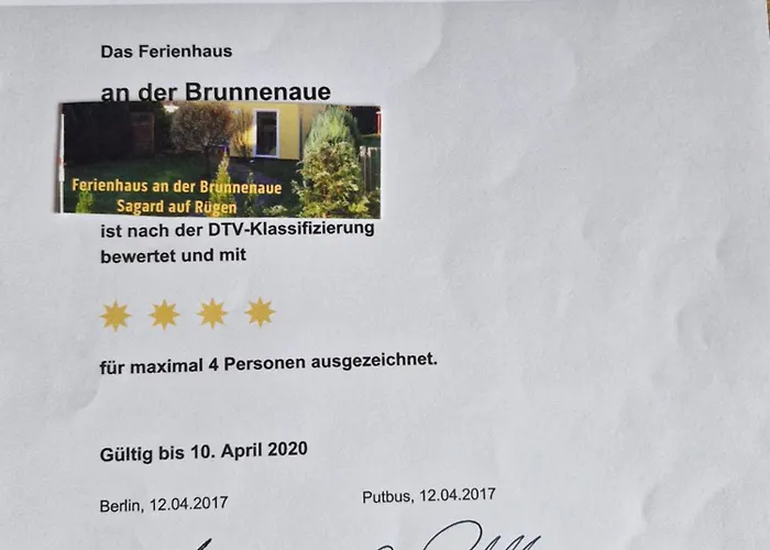Дом отдыха An Der Brunnenaue 4 Sterne, E-ladestation Am Haus, Wlan, Netflix, Garten *